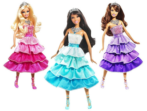 barbie sparkle lights princess