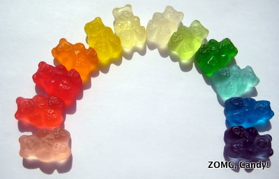 Albanese Gummy Bears Flavors Rainbow