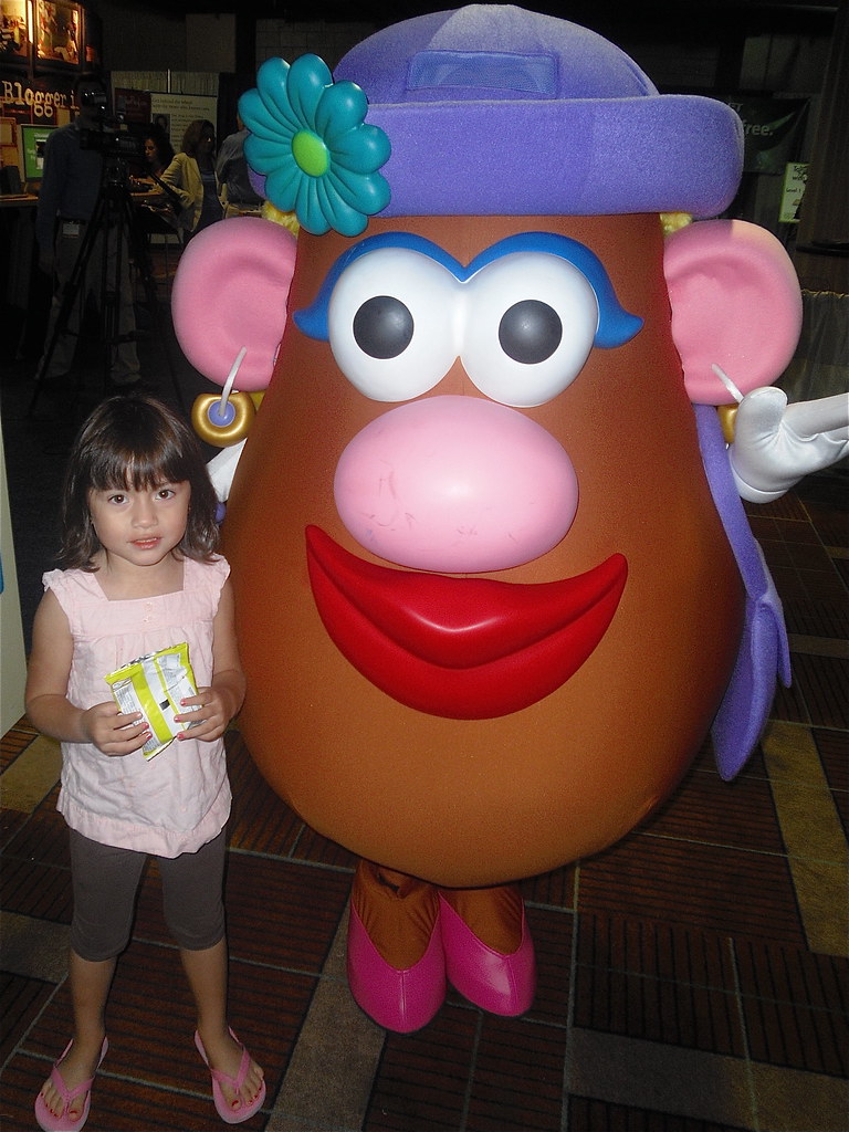 M with Mrs. Potato Head