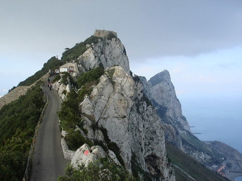 Steep Road on Gibraltar