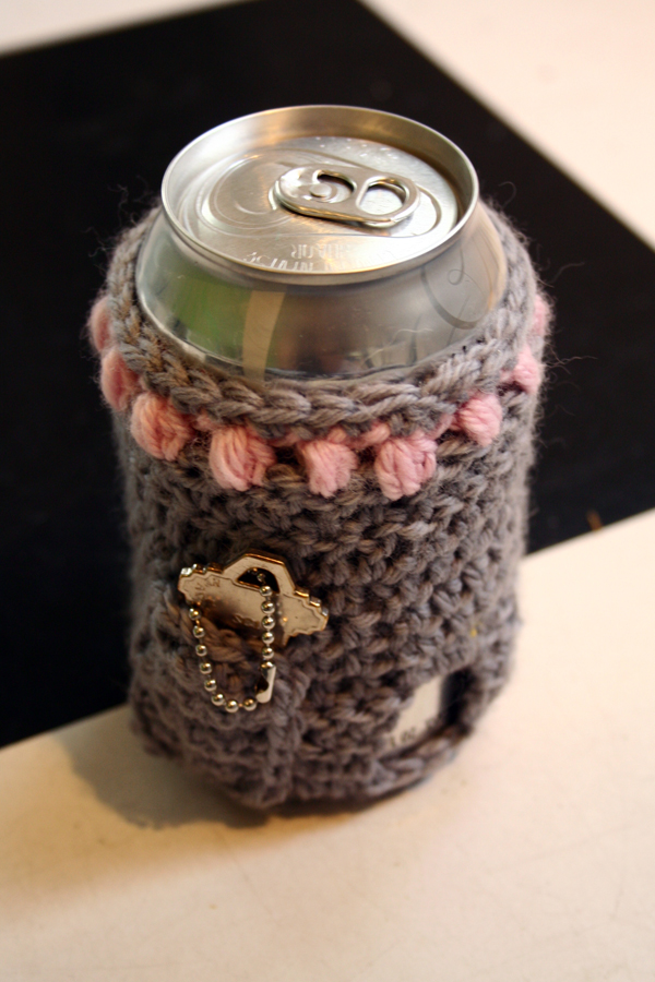 Crochet beer cozy