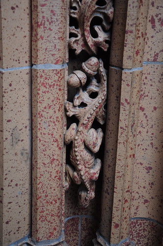 Who loved his name so much, he had the whole building covered with carved carp, salamander and other fishy motifs.
