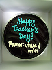 Mr Loi's Teachers' Day Cake