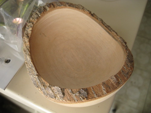 Jacaranda natural edge bowl