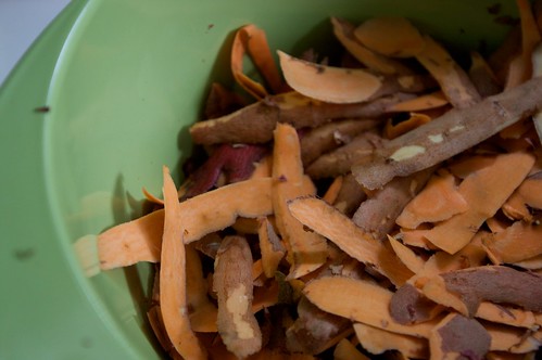 peeling sweet potatoes SUX