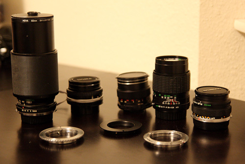 Manual lenses