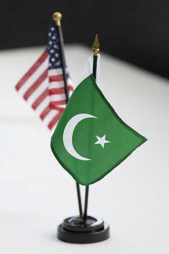 Pak-US Flags
