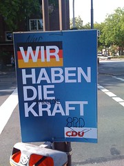 CDU-Plakat "Wir haben die Kraft"