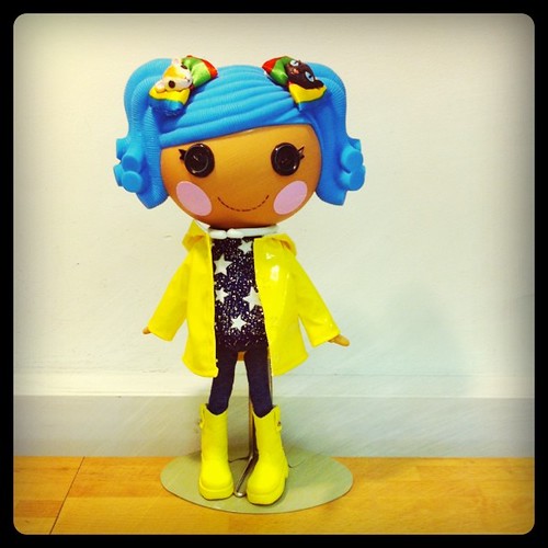 Finished my custom Coraline @lalaloopsy doll