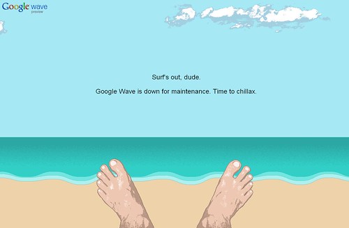 Google Wave Downtime