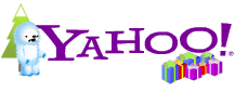 Yahoo Christmas Logo