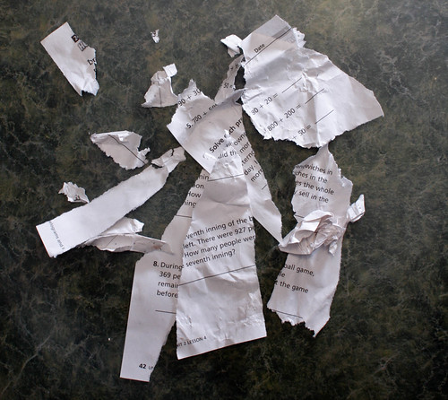 My dog ate my homework