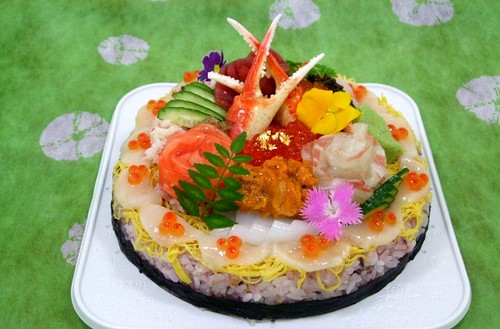 Pastel de Sushi