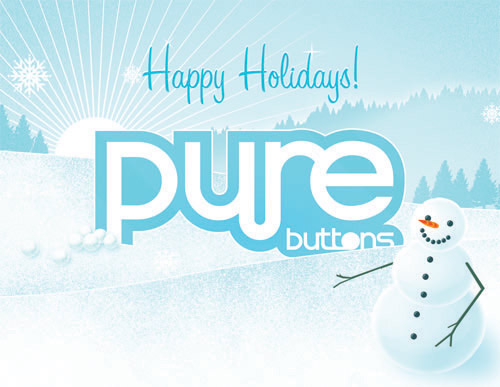 Happy Holidays From All Of Us At PureButtons
