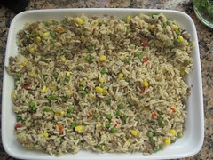 Cooling rice