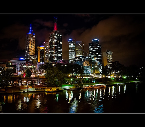 Melbourne from Princes Bridge