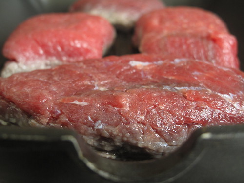 Steak closeup