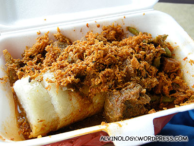 Mutton lontong - quite nice