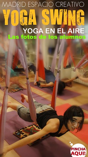 Descubre el Yoga Swing (Yoga en el Aire), Nuevo en Madrid!