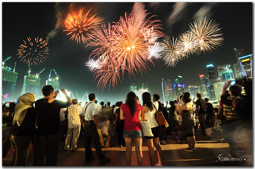 Singapore - National Day Parade Fireworks
