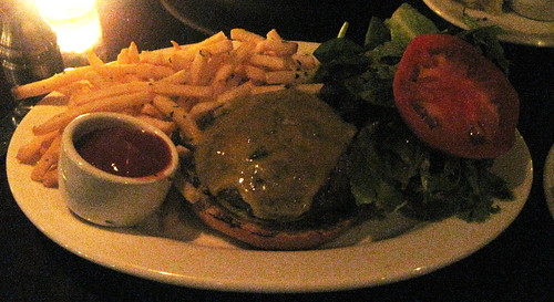 Slow Club in San Francisco - Burger and Fries