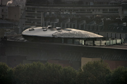 Paris, la terrasse du nouveau musée des Arts Premiers Quai Branly