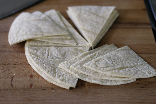 tortilla chip wedges