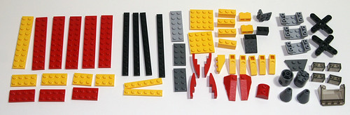 2010 LEGO - Creator 5866 Rotor Rescue - Parts