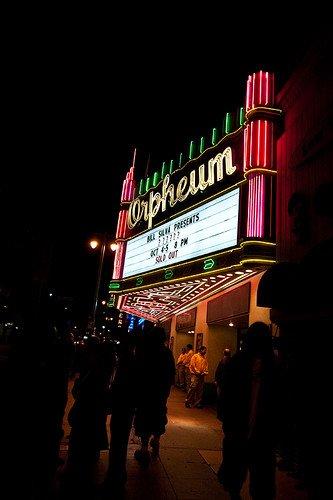 Thom Yorke @ Orpheum Theater, 10/04/2009