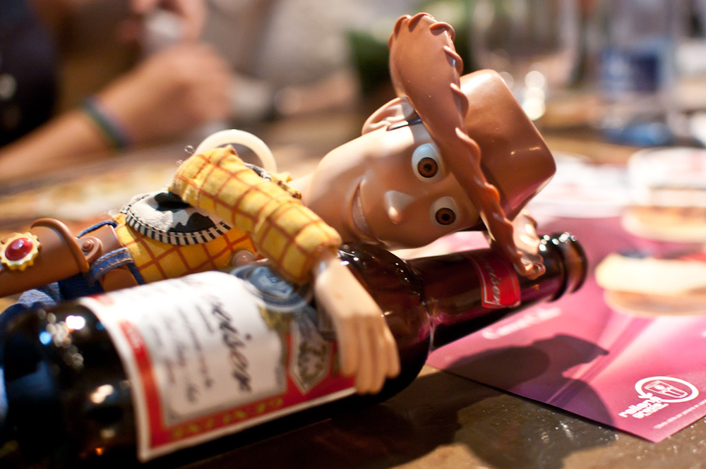 257/365 Woody se ha dado a la bebida desde que Andy le ha abandonado