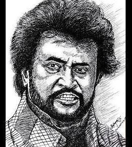 RAJINIKANTH - The ONE And ONLY SUPER STAR of INDIAN CINEMA  - CHENNAI ANIMATION ARTIST ANIKARTICK