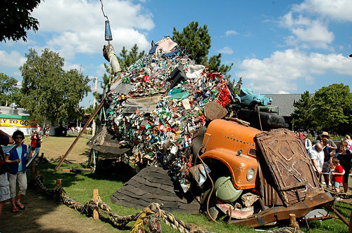 Trash Sculpture