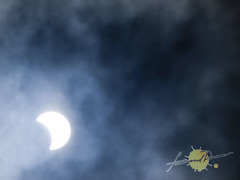 Partial Solar Eclipse in Manila Philippines