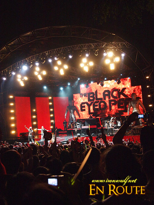 Black Eyed Peas Concert in Fort Canning Singapore