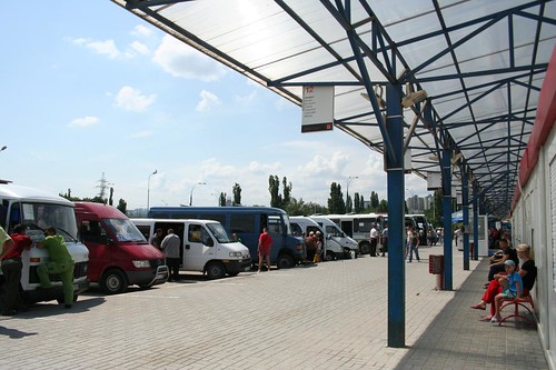 Terminal de Autocarro Gare Nord em Chisinau Moldávia
