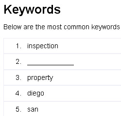 Google Line Keywords