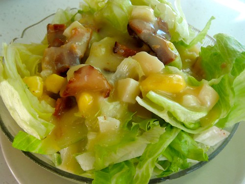 Lettuce With Hot Bacon Dressing - Fattening?