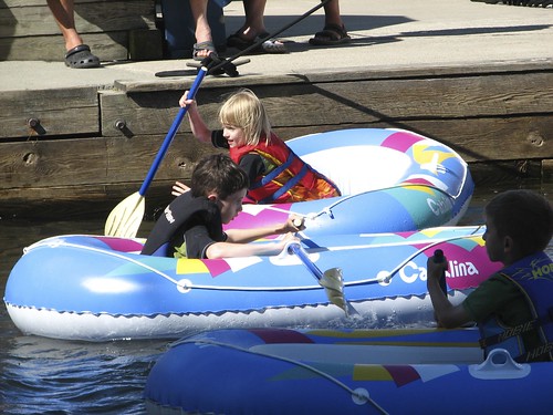 rubber raft races