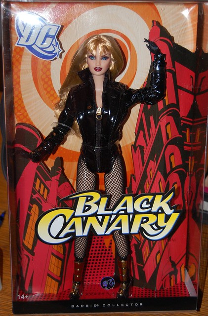 Black Canary: The media was calling her "S&M" Barbie. 
