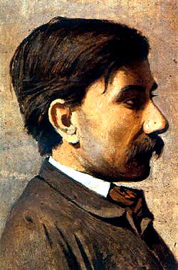Abbati, Giuseppe (1836-1868) - Self Portrait