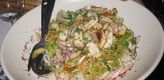 OITF - Calamari and udon salad