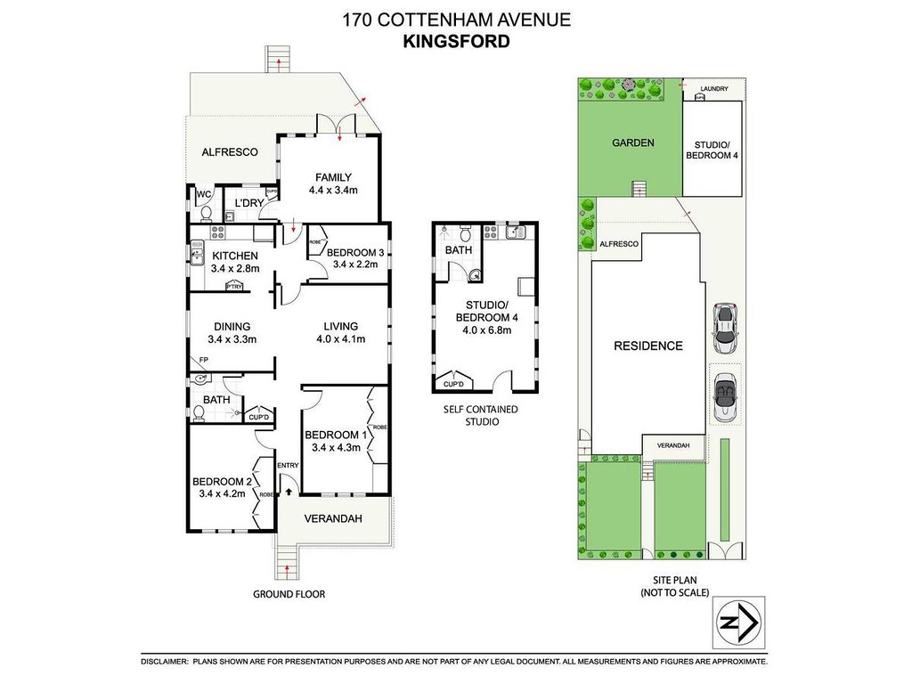 170 Cottenham Avenue, Kingsford NSW 2032 floorplan