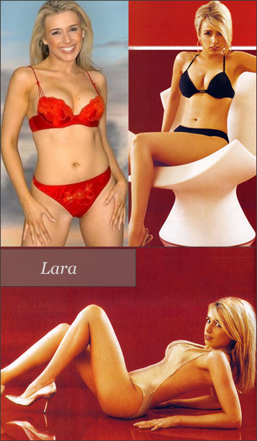 Lara Lewington (married to that Money Saving Expert bloke - jammy git). 