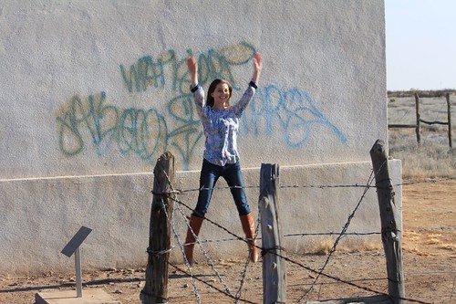 Jumping for Joy in Marfa