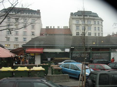 Naschmarkt, from the bus