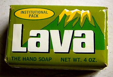 early 80s (?) Lava soap