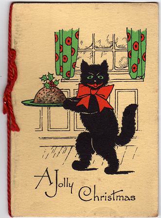 A Jolly Christmas (vintage Christmas card)