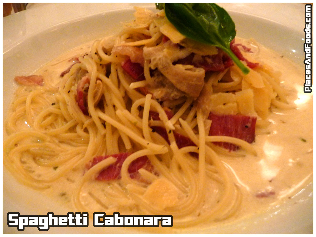 spaghetti cabonara
