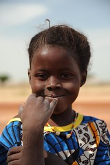 3c. Young Fulani girl, 50km Sevare