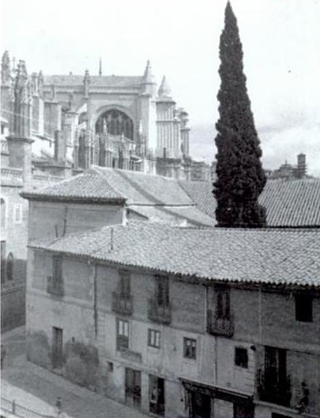 Casa del Deán de Toledo en el solar donde hoy se alza la audiencia